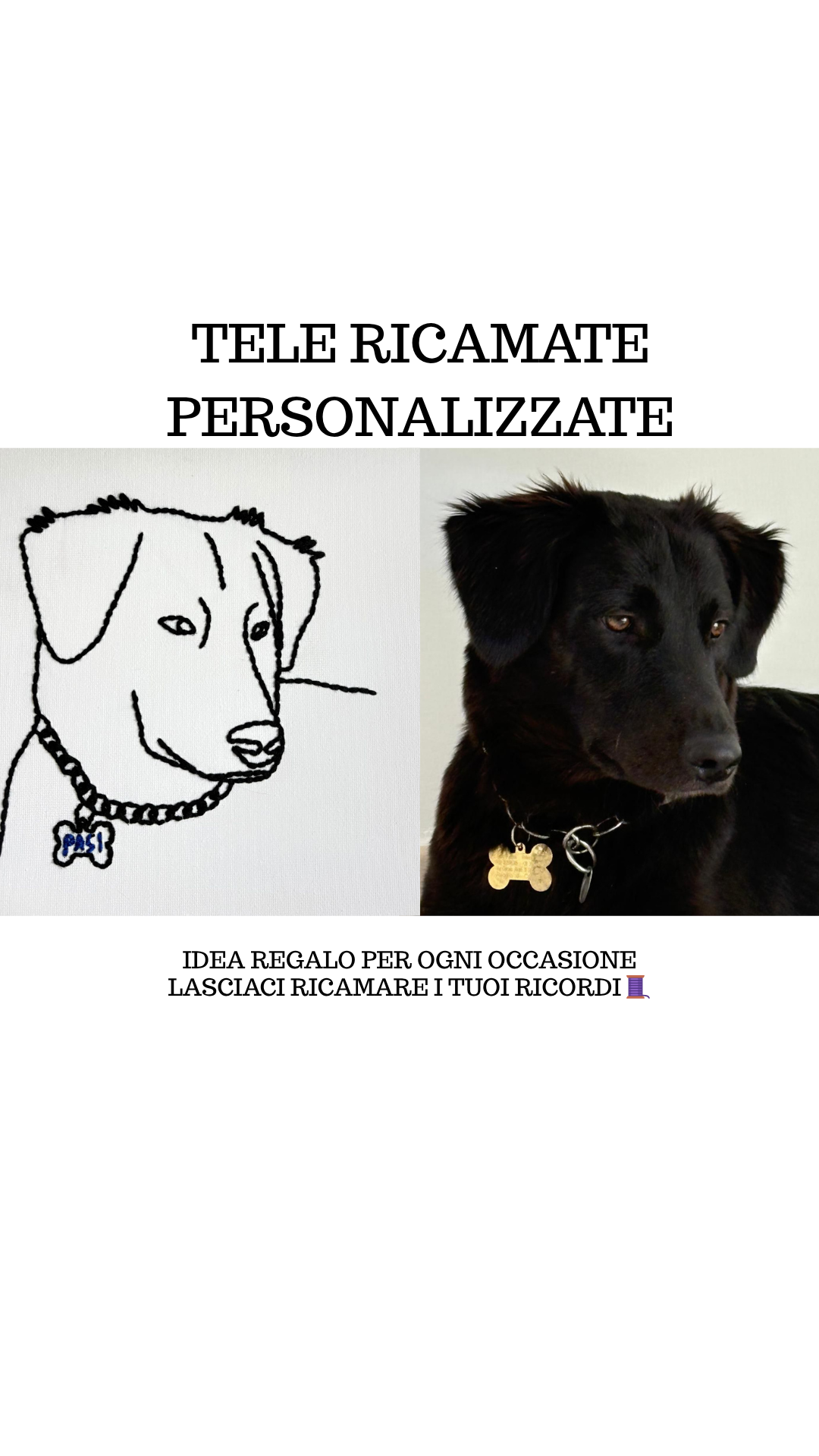 Tela personalizzata - anteprima via email entro 24 ore.
